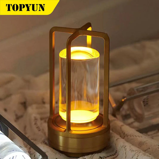 Crystal Glow Rechargeable Lamp